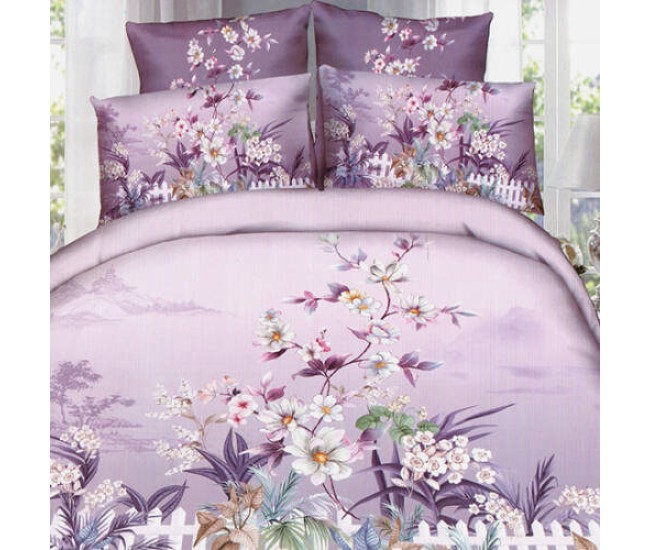 Lenjerie de pat digital print 3d (flower garden)